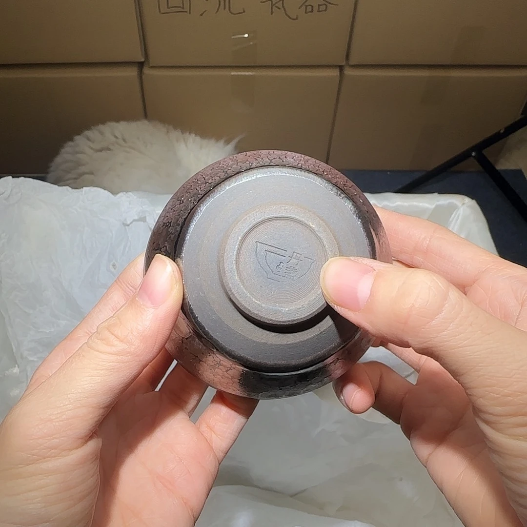 茶盏微瑕建盏，介意勿拍