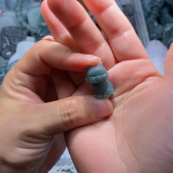 定制翡翠未镶嵌毛