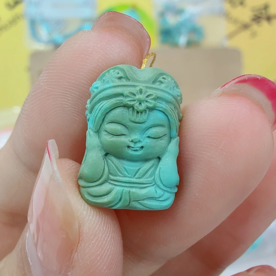 未镶嵌绿松石珠宝奇石