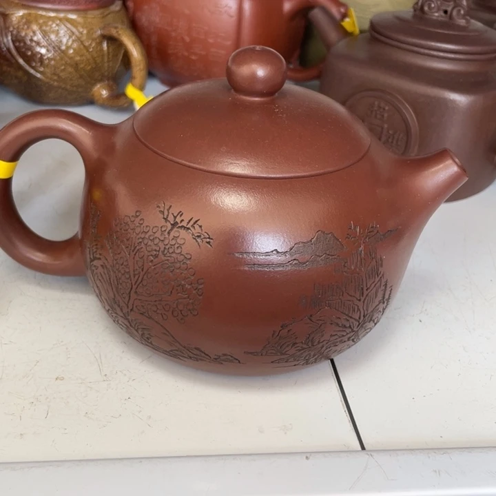 茶壶紫砂600 cc宜兴紫砂壶