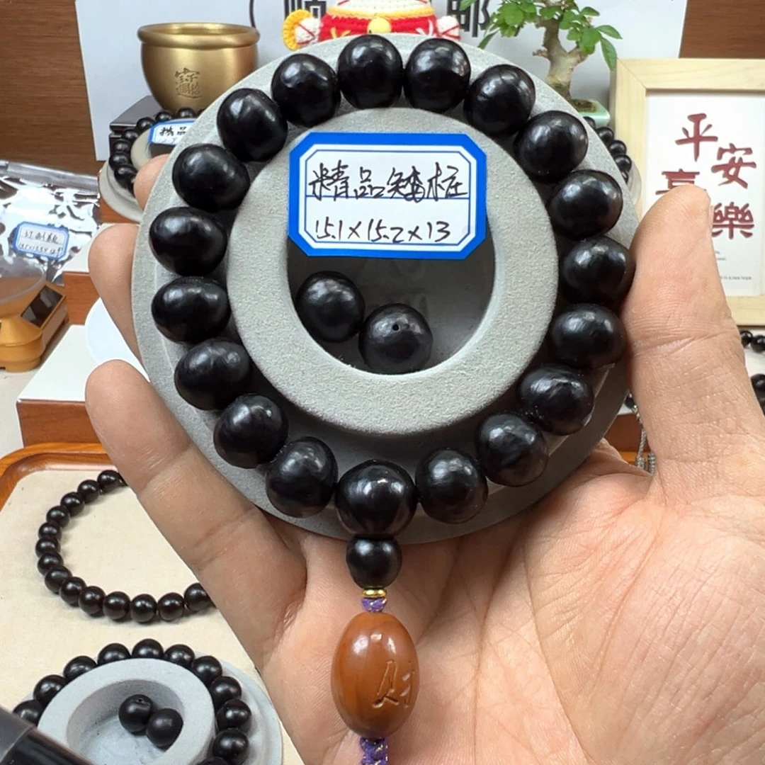 学***习手串草珠菩提矮桩无患子手持