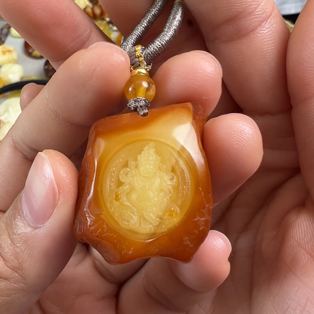 蜜蜡未镶嵌裸石蜜蜡