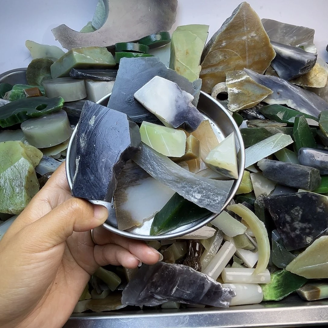 未镶嵌和田玉珠宝半成品?*好