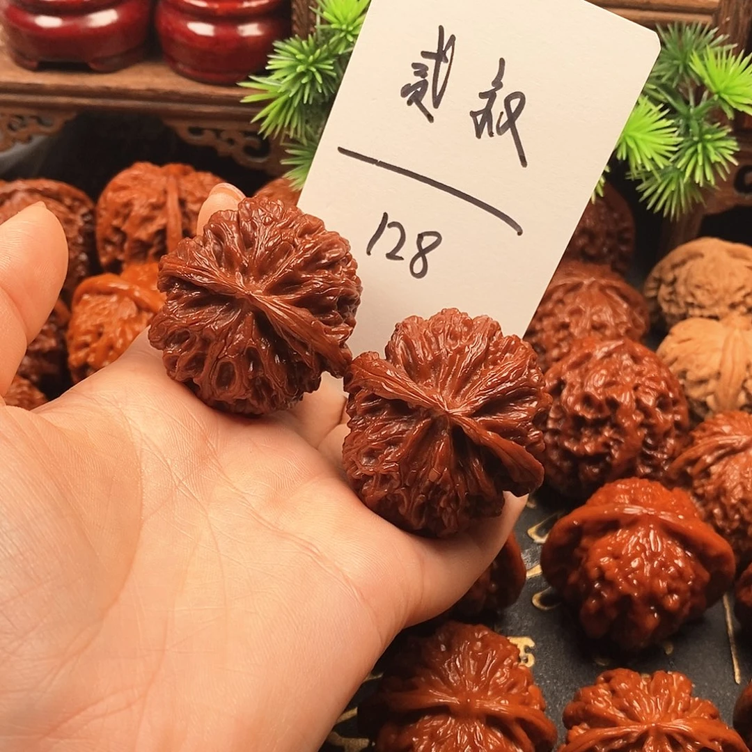 贰***.文玩核桃把件苹果贰叔