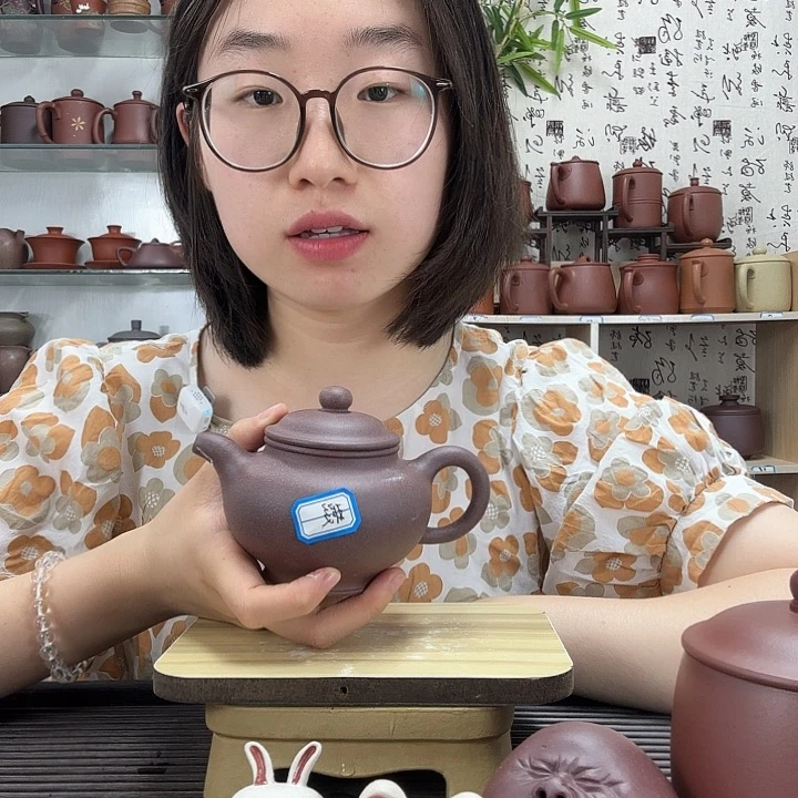 茶杯紫砂原矿鲨皮青掇只紫砂壶微瑕不退换壶嘴280CC