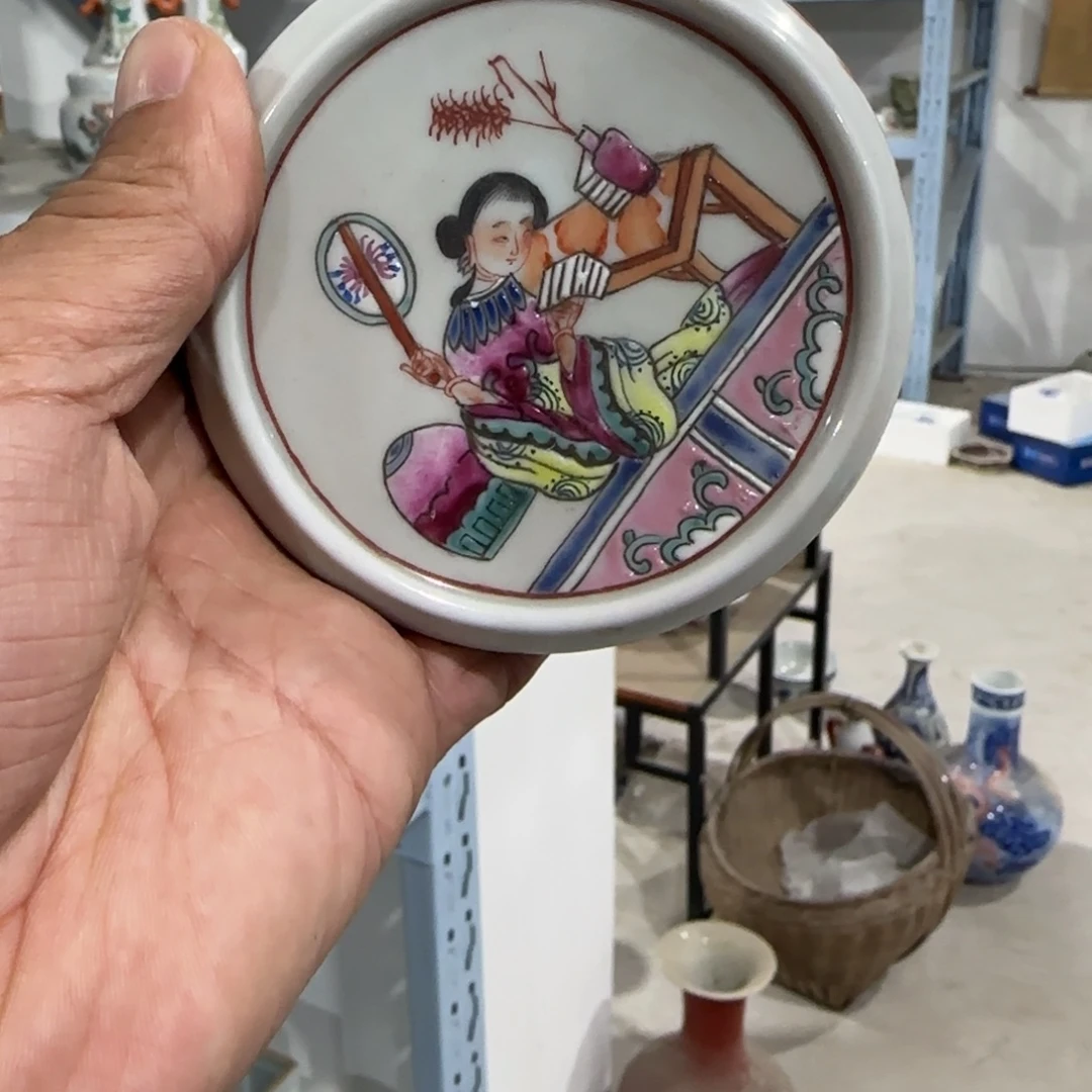 手绘瓷器全部处理