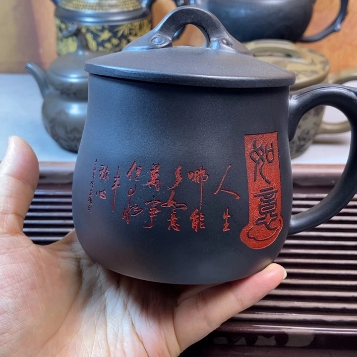紫砂茶壶紫砂全手工定制