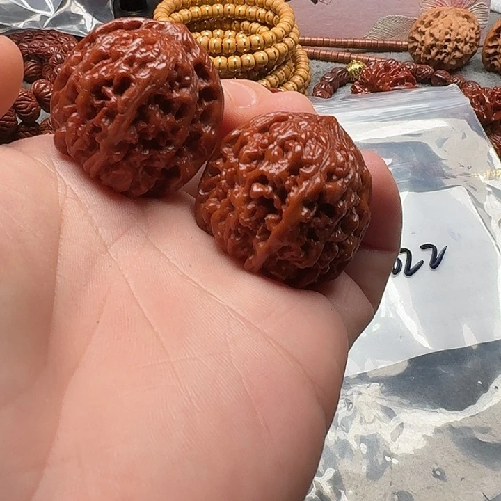 吊坠文玩核桃满天星022