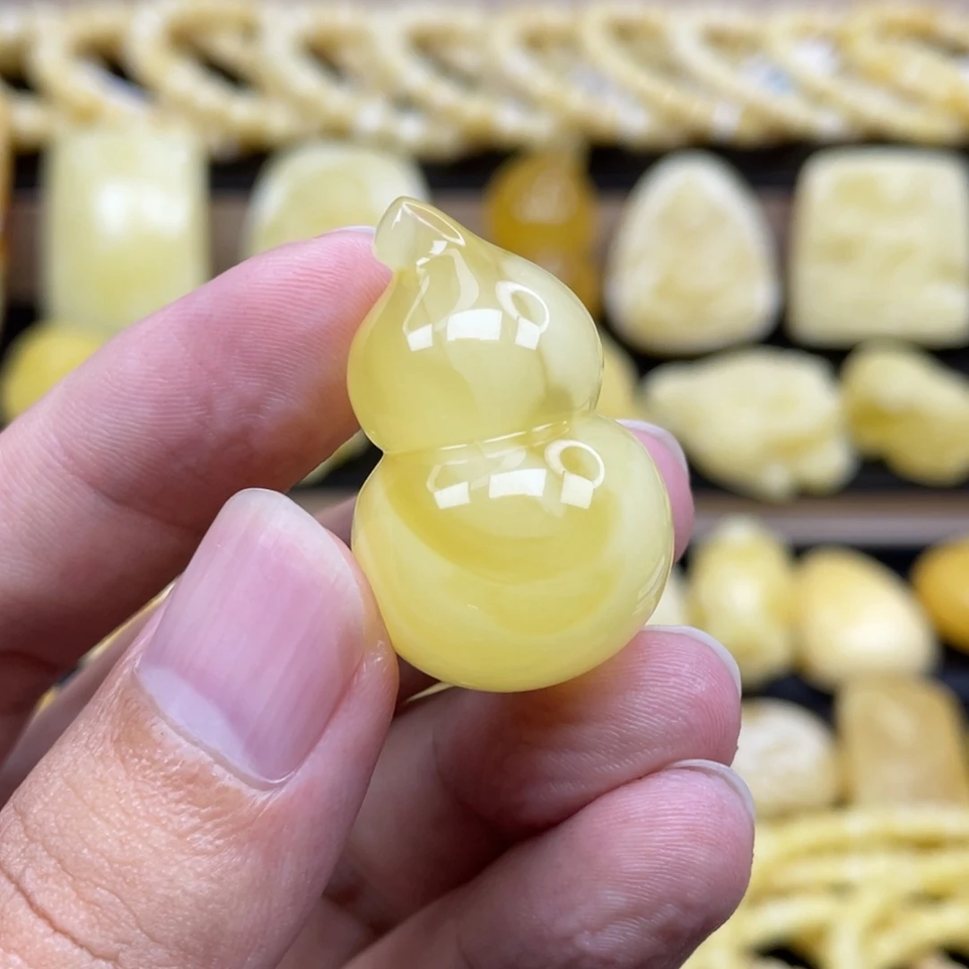 琥珀未镶嵌裸石琥珀蜜蜡