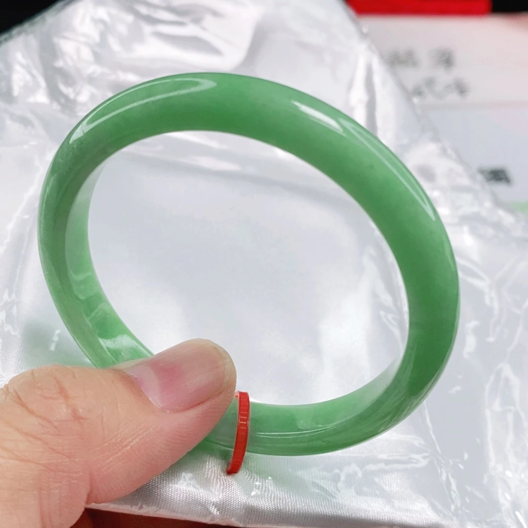 未镶嵌手镯翡翠50.5圈口