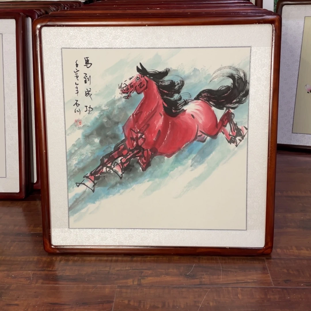 国画带框尺寸63*63厘米