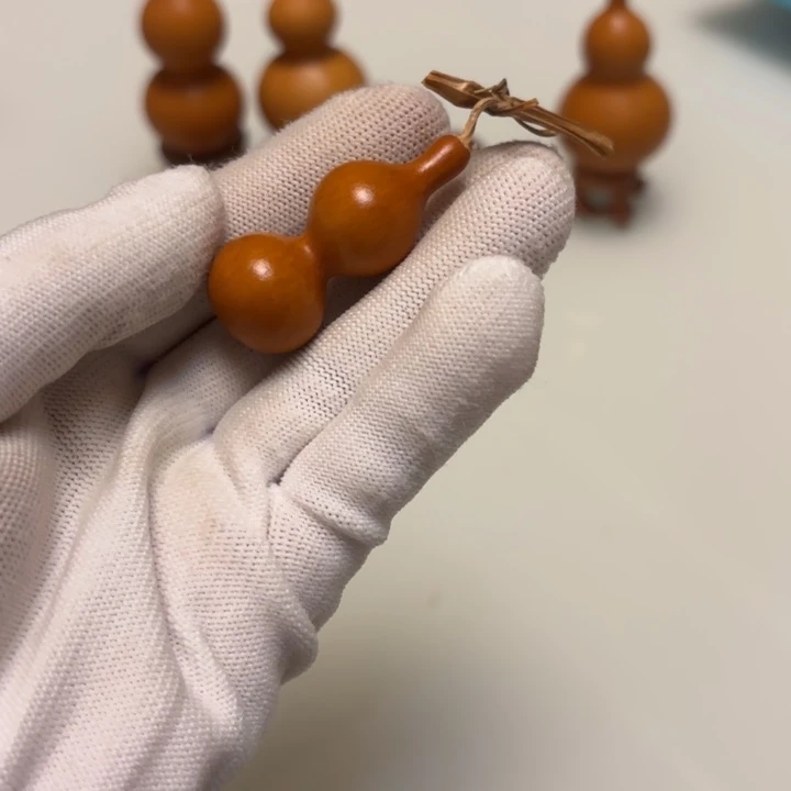 蟹***头天然手捻把玩小葫芦