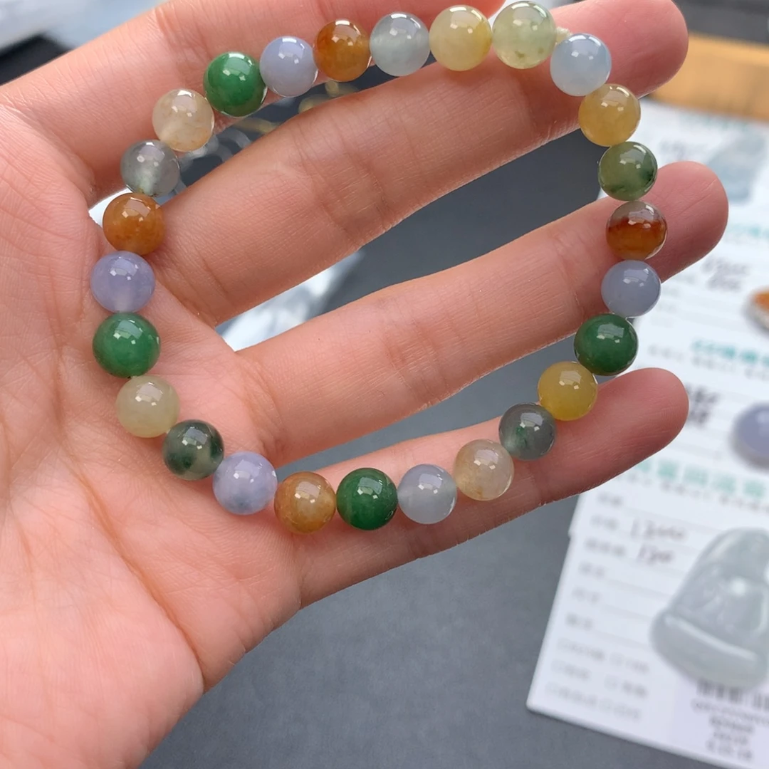 未镶嵌手链翡翠翡翠手串