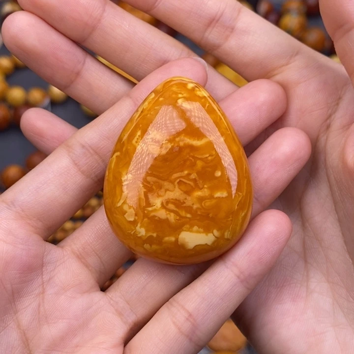 蜜蜡未镶嵌裸石蜜蜡M