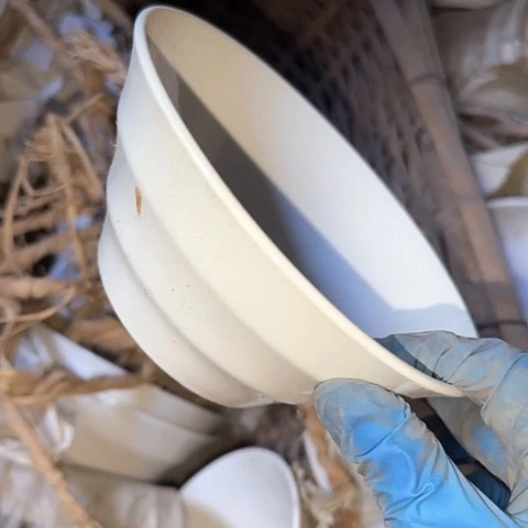 瓷片国营厂库存微瑕15厘米