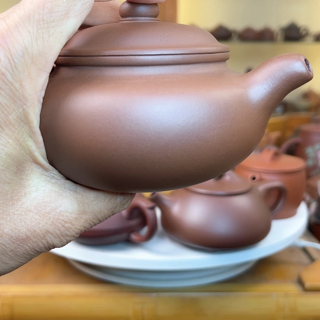 哎***错茶壶紫砂微瑕原矿紫砂仿古壶