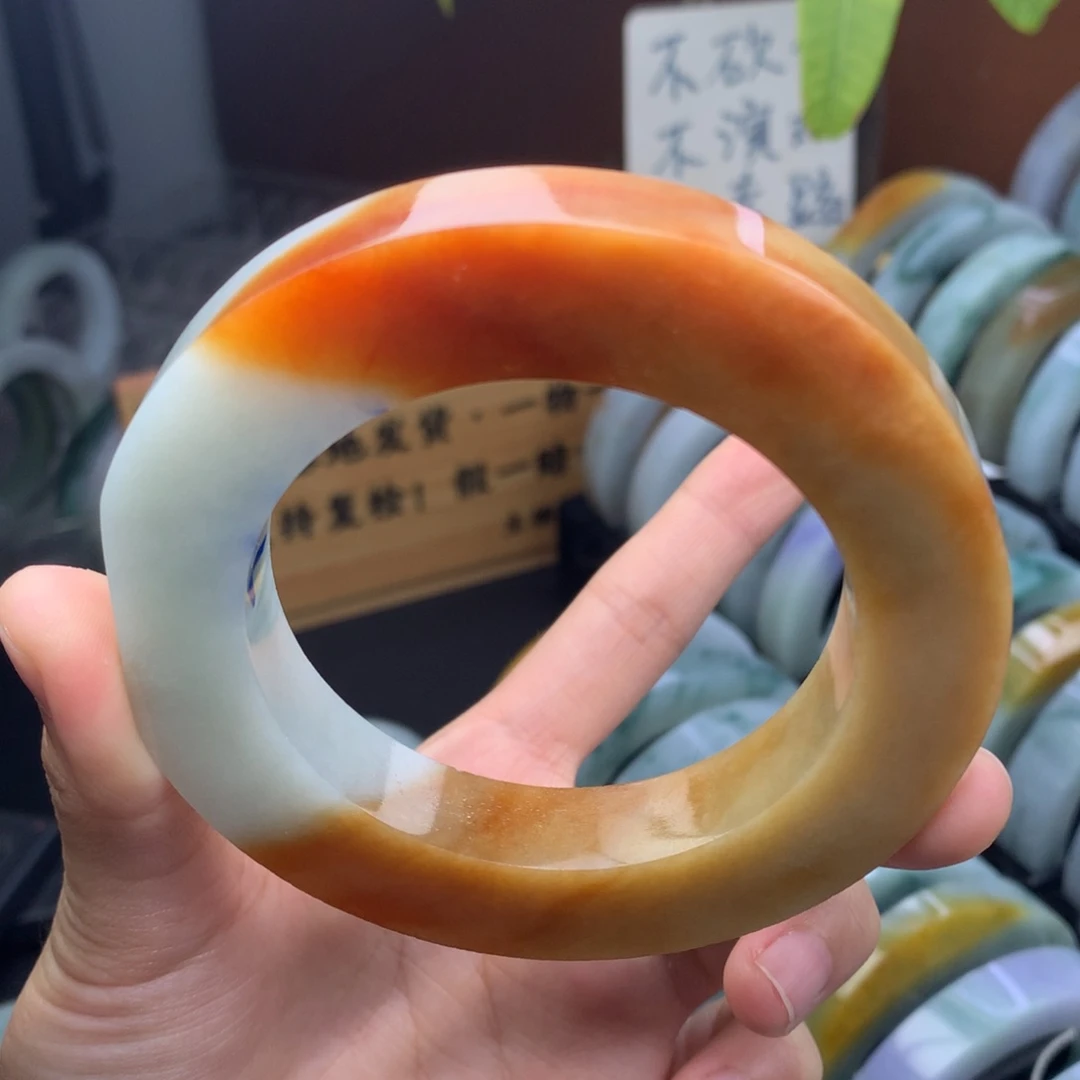 未镶嵌手镯定制翡翠定制不退不换