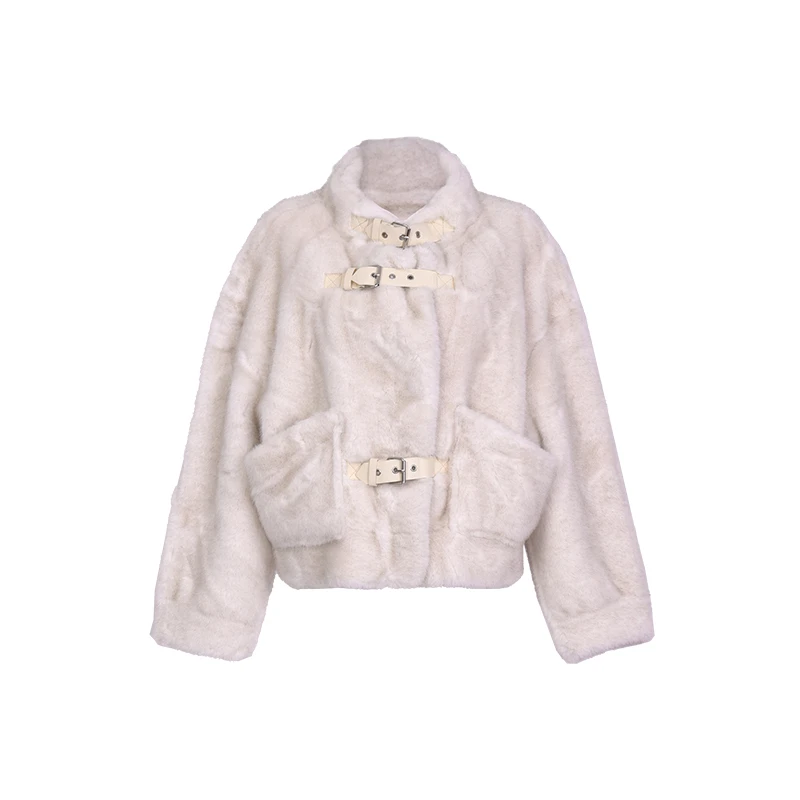 BCVOGA洋气时尚衣服毛毛加厚外套环保设计保暖舒适BCJF412006