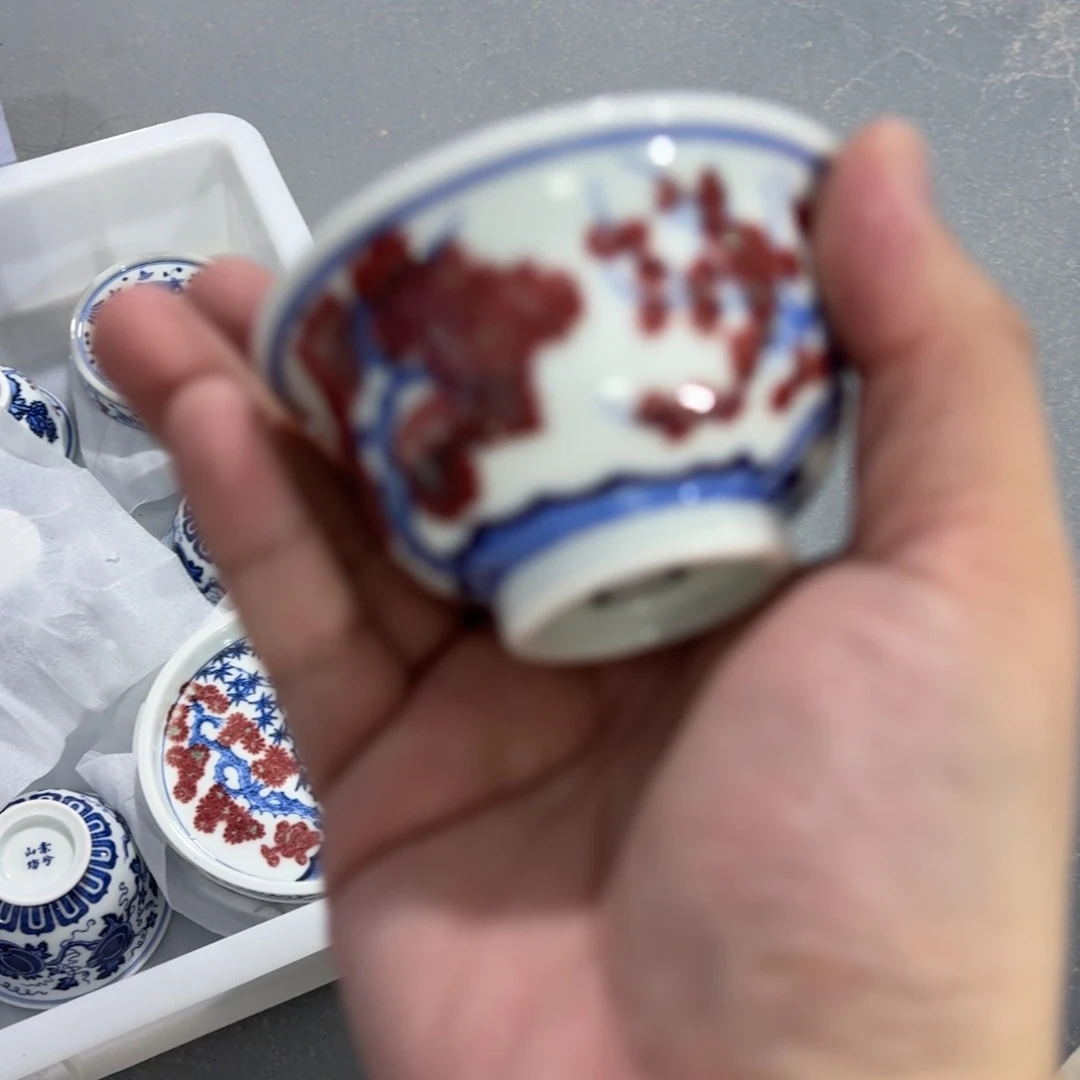 杯子瓷言所老曹甄选好瓷瑕疵小