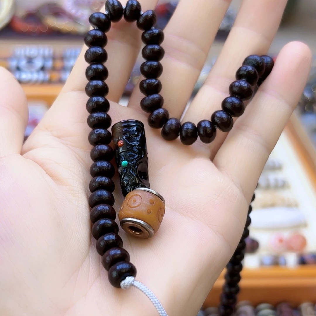 玛瑙/玉髓颈饰未镶嵌紫*