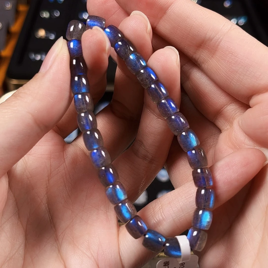 未镶嵌手链长石6.4左右