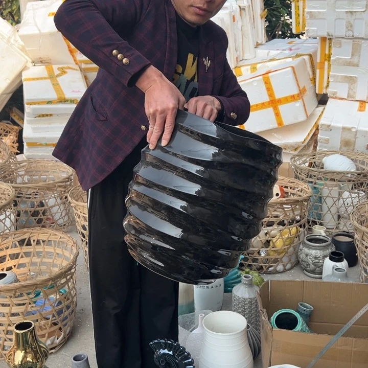 瓶高度40厘米口径30厘米微瑕捡漏