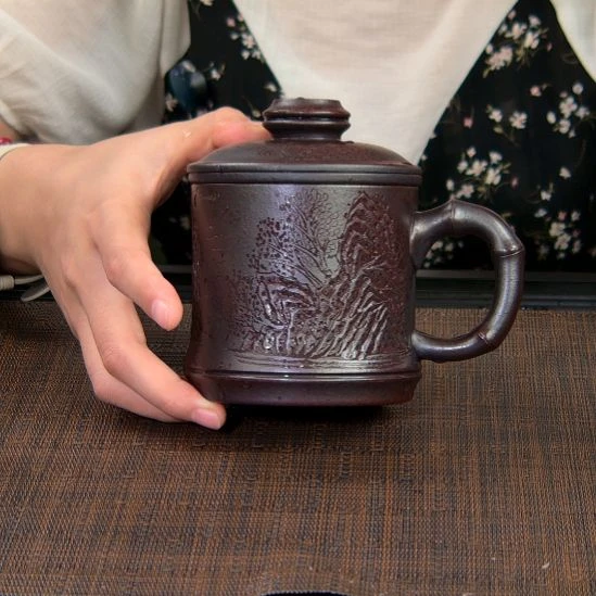紫砂茶杯高货放漏