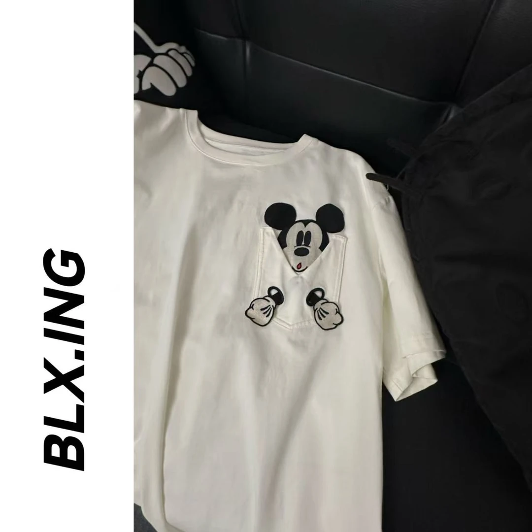 BLX--357 新款 设计师款韩版ins风卡通米奇上衣