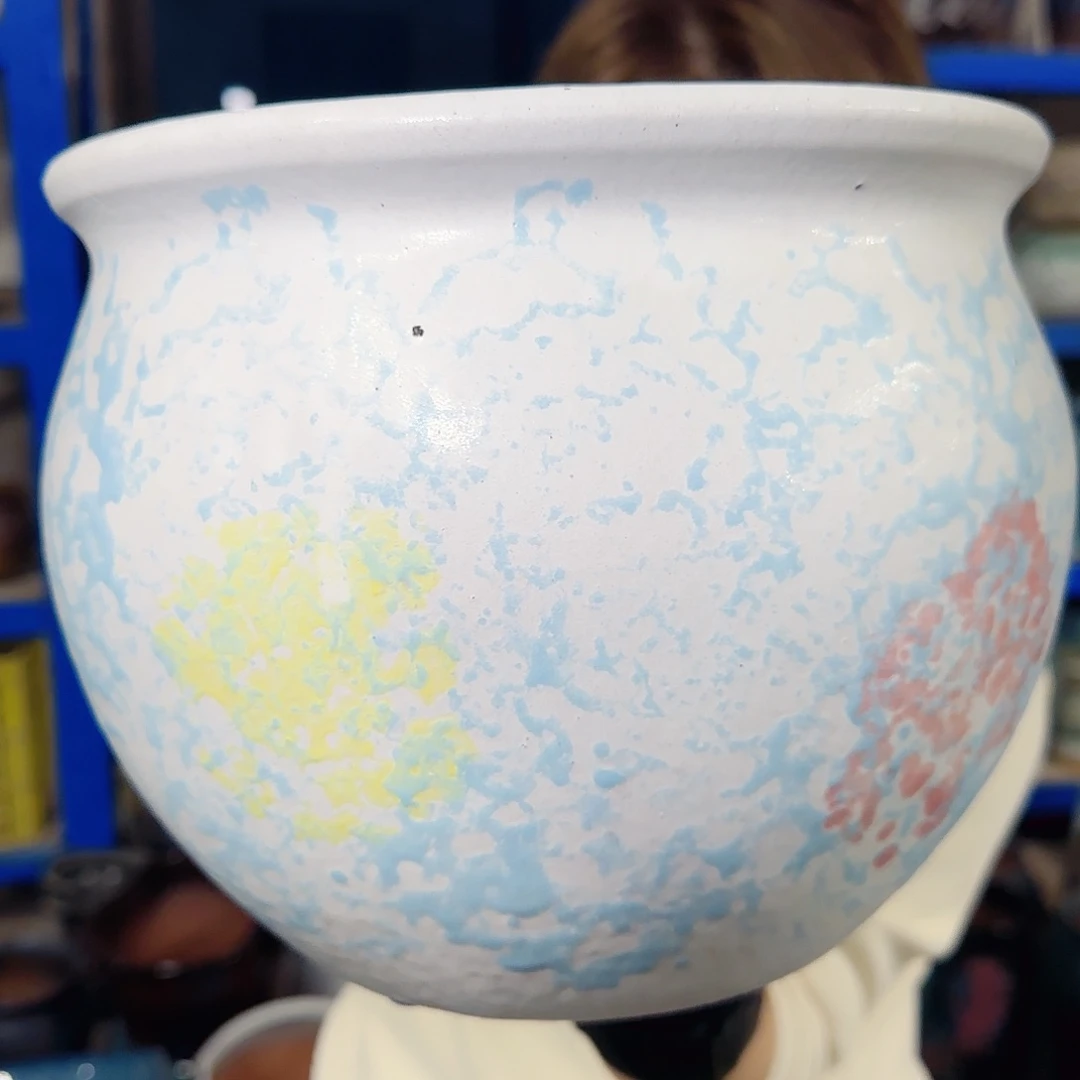 紫砂花盆高20口25