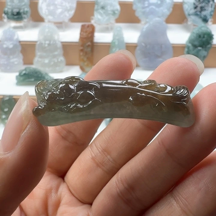 项链未镶嵌翡翠翡翠