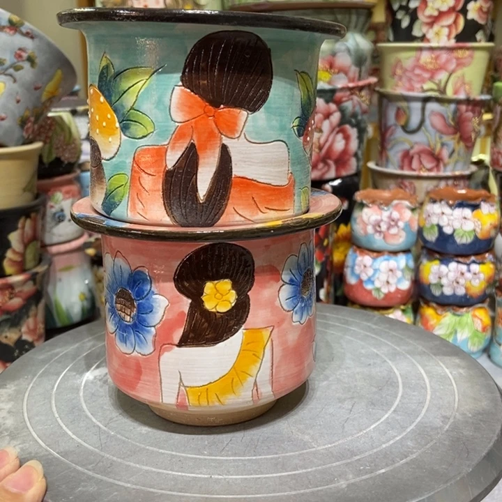 景德镇艺术手绘作品