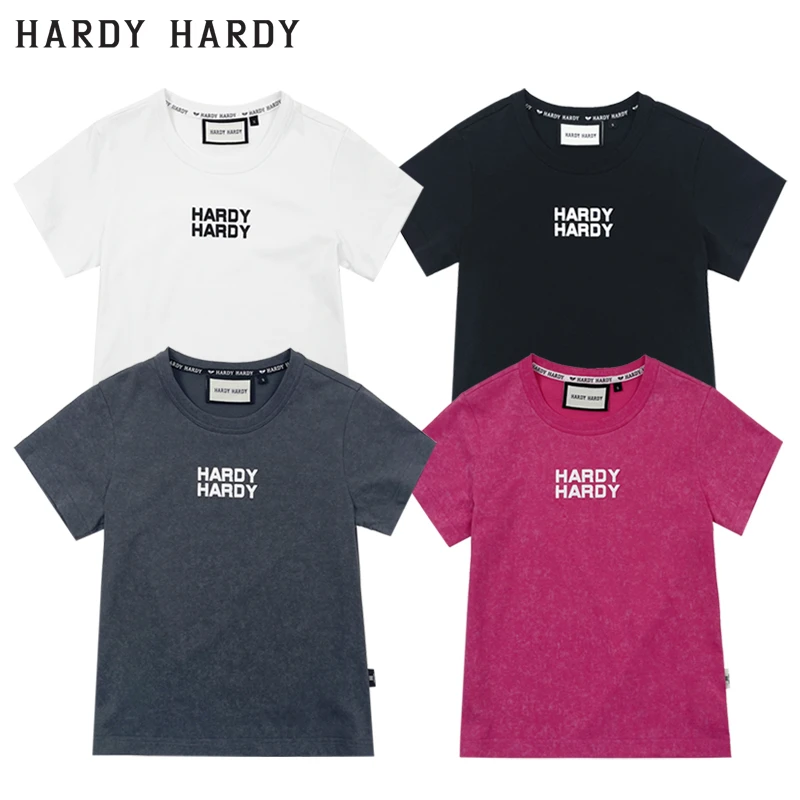 HARDY HARDY2023夏新款字母LOOG短袖t恤女同款半袖