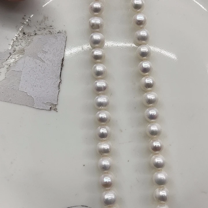 淡水珍珠未镶嵌颈饰00288
