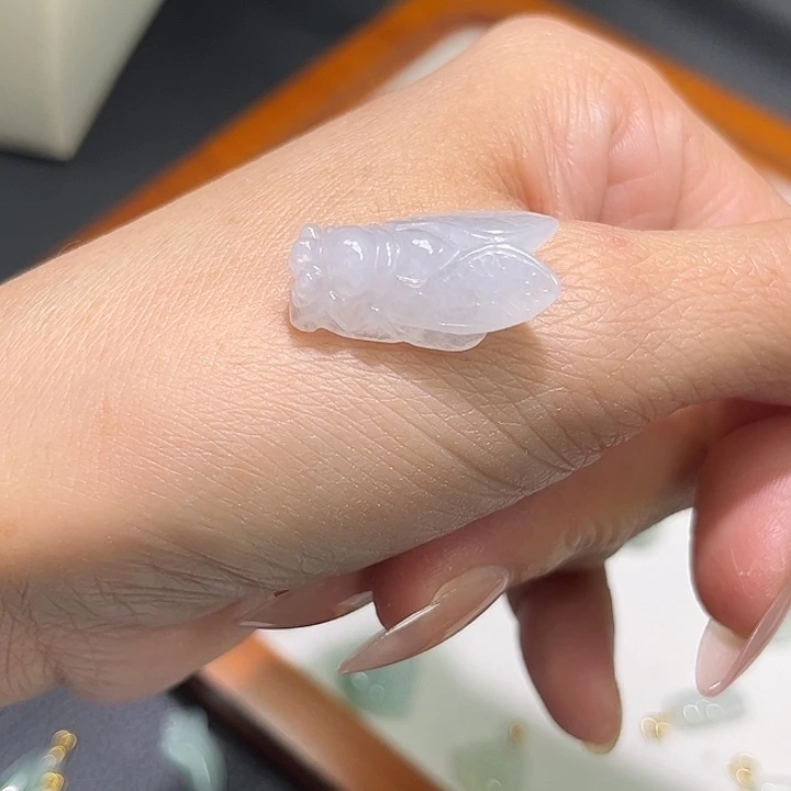 翡翠未镶嵌颈饰一鸣惊人