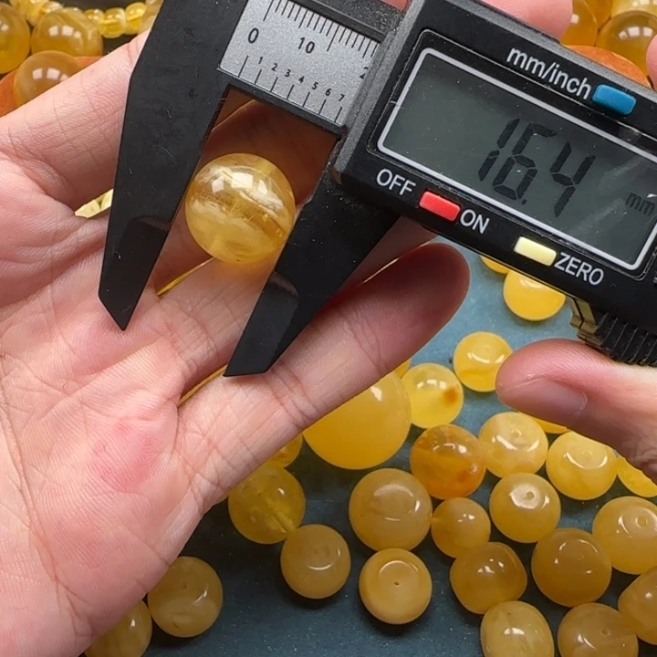 蜜蜡未镶嵌珠宝奇石天然418