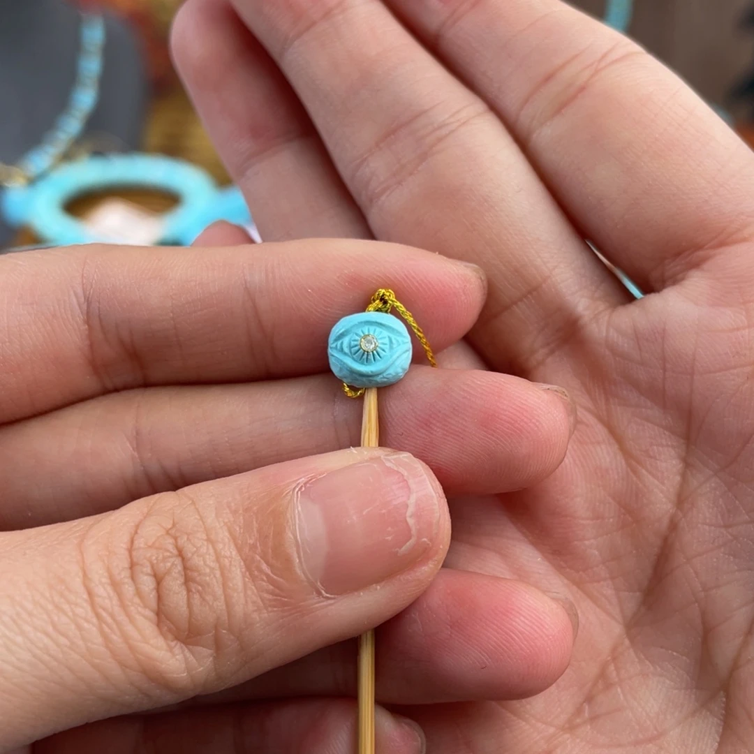 绿松石手链未镶嵌