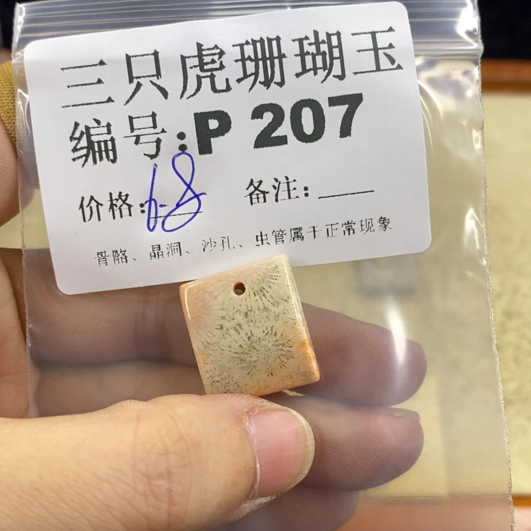 硅化珊瑚（珊瑚玉）1未镶嵌s****u