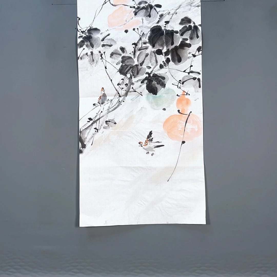 国画794 花鸟和蝴蝶在这里生活