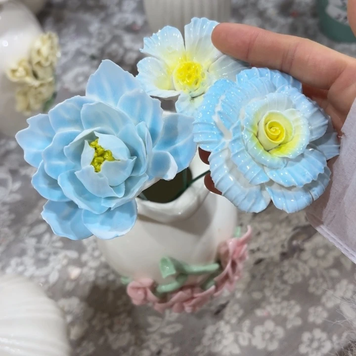 瑕疵388 满20发陶瓷花爱退拉黑