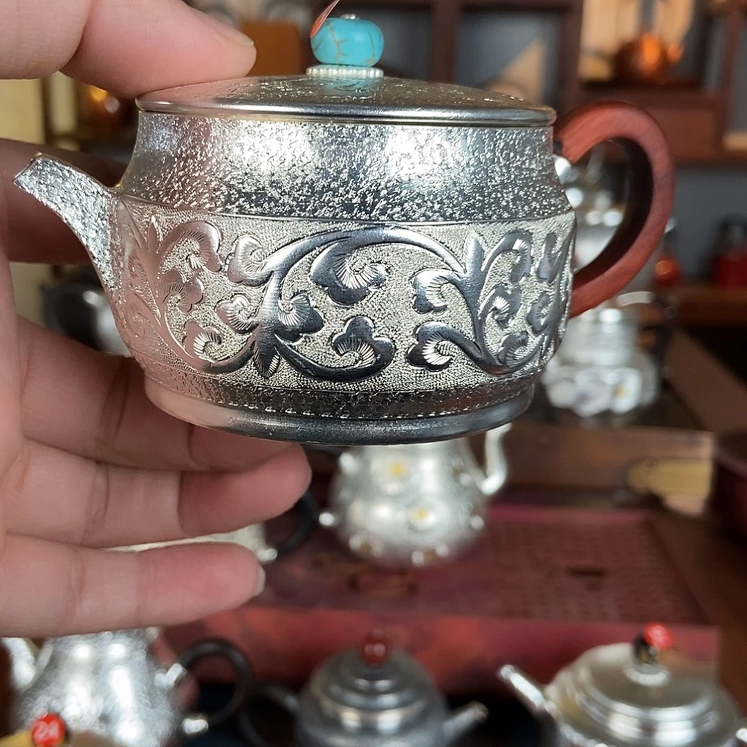 华***仔纯手工制作一铜壶制作