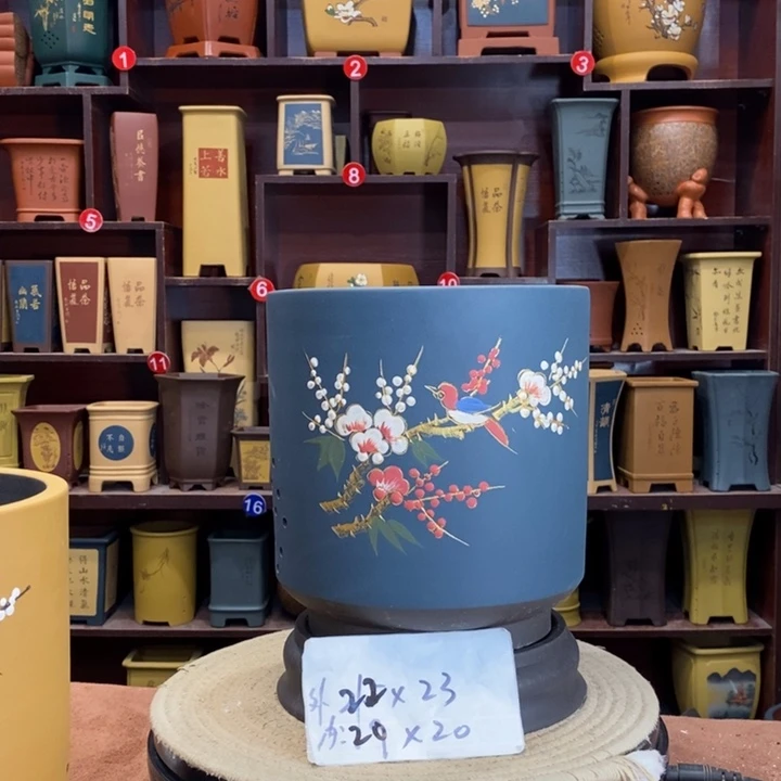 紫砂花盆紫砂艺术