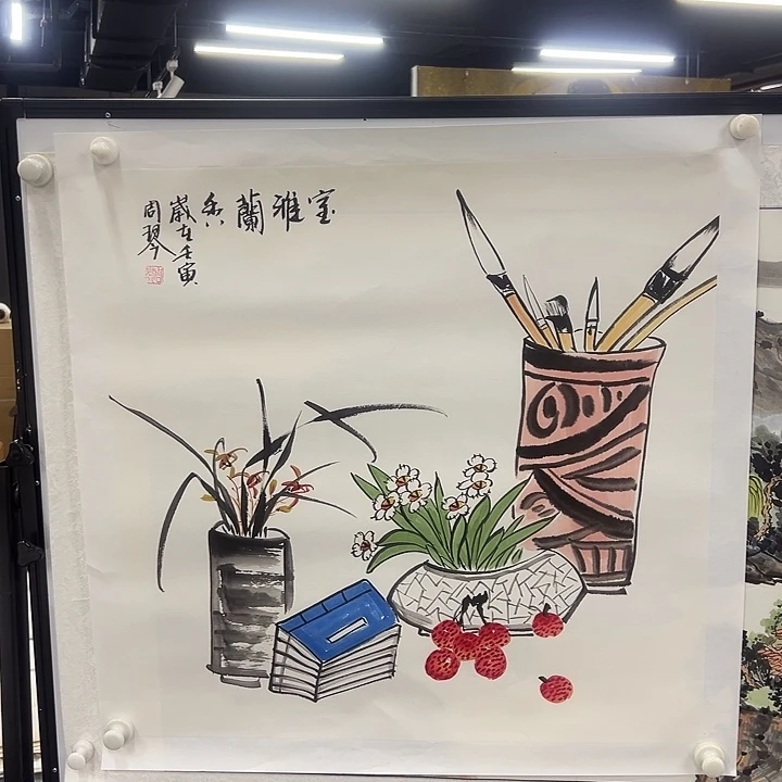 国画花鸟画作品展