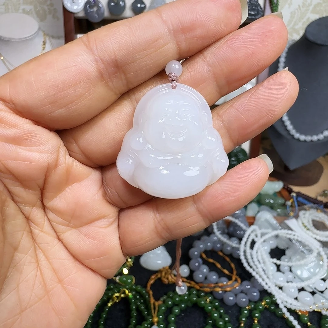 燕***小颈饰未镶嵌和田玉