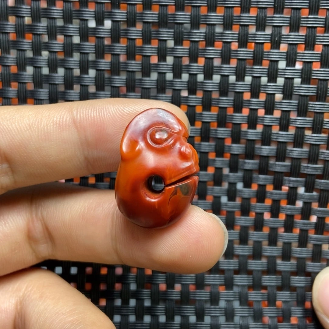 南红玛瑙吊坠(不含链)未镶嵌烽**经