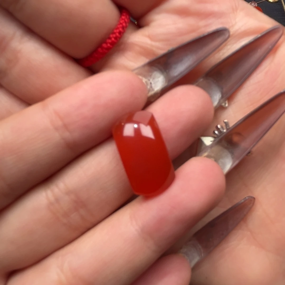 南红玛瑙戒指未镶嵌