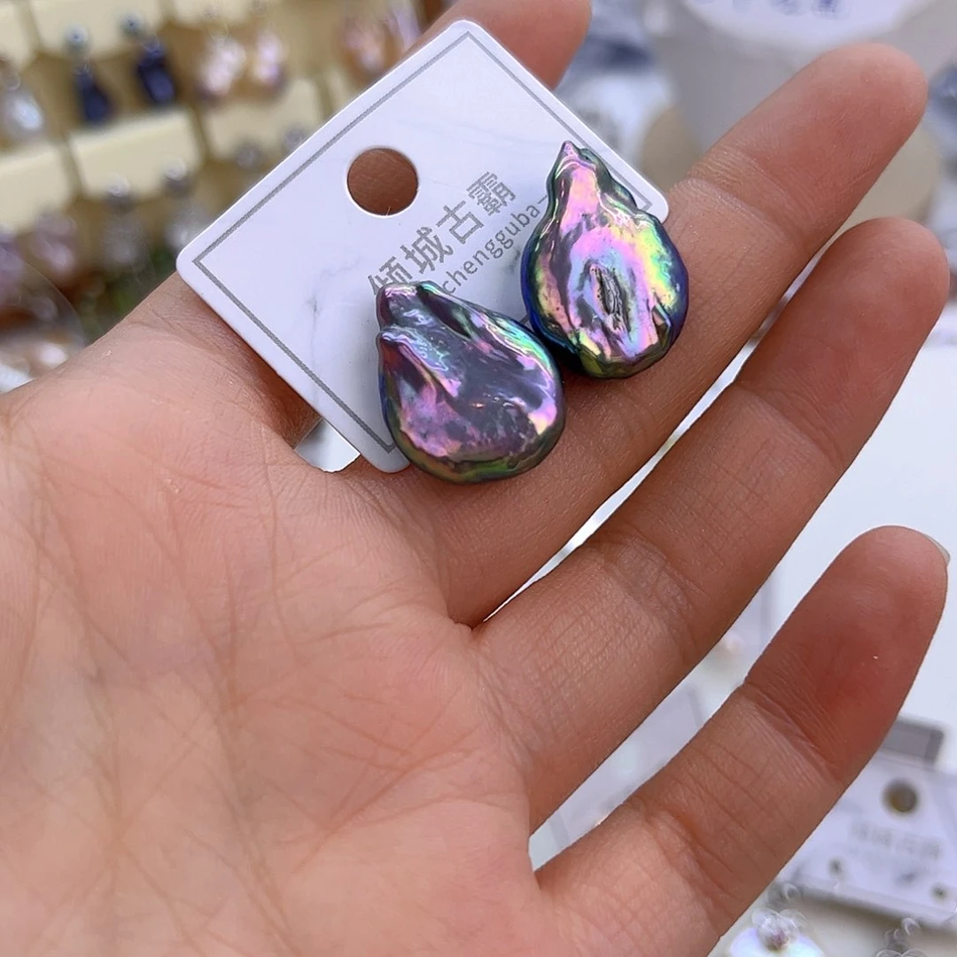 银S925镶嵌淡水珍珠项链定制702