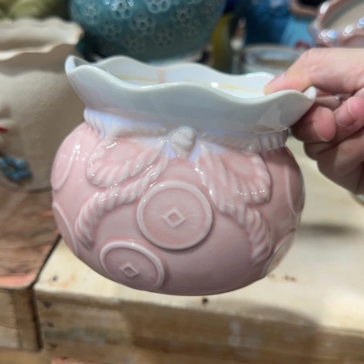 陶瓷花盆，凑9块包邮