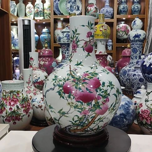 瓷片景德镇陶瓷花瓶子
