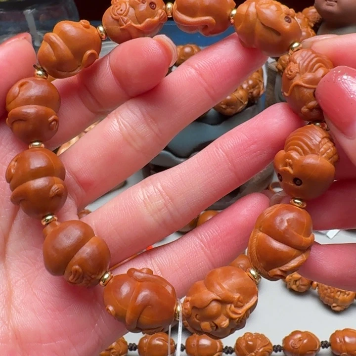 橄榄核手串/手链Q版十二生肖