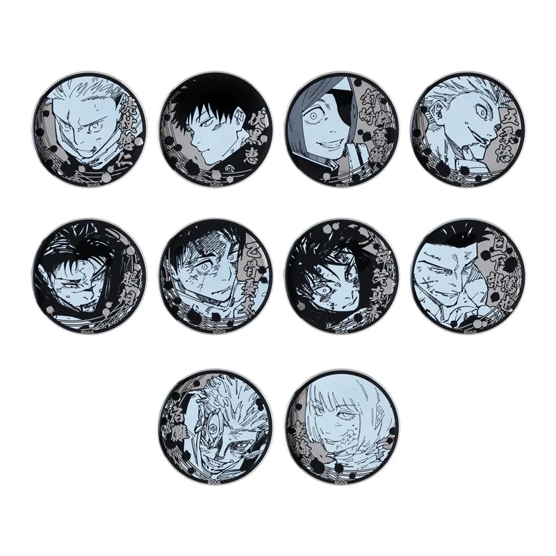 咒术回战 银色 徽章 吧唧 随机 JCS 受注